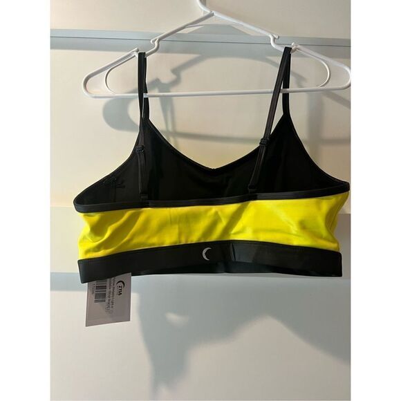 Zyia Active neon yellow and black light &tight bra - Picture 8 of 9